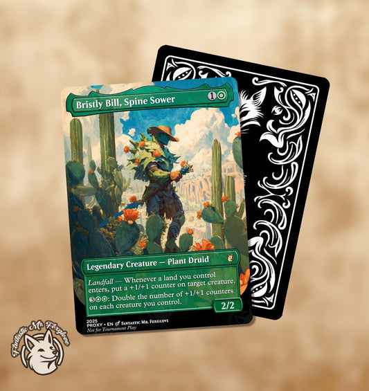 Bristly Bill, Spine Sower | Proxy Card