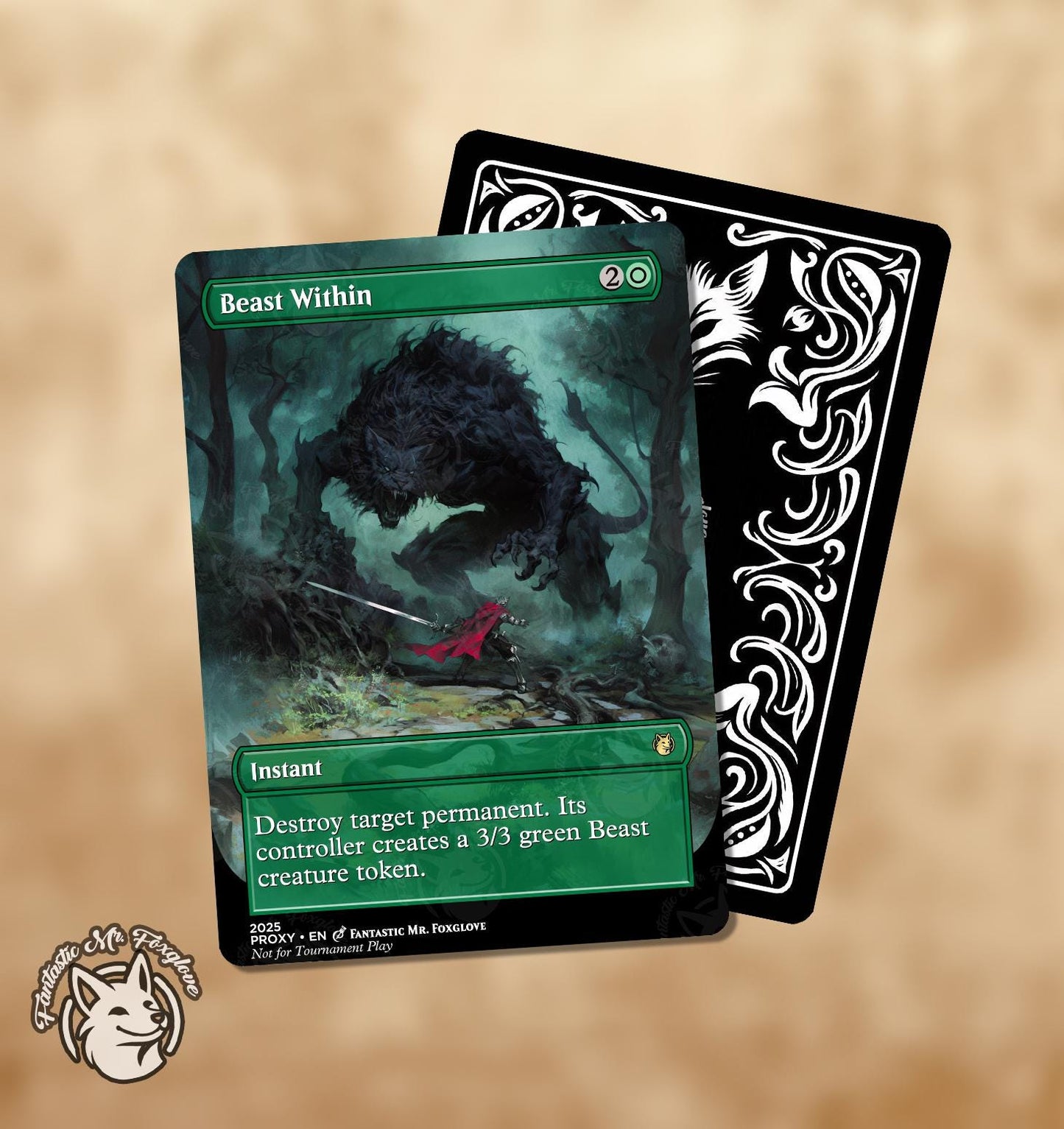 Beast Within and Beast Token | Proxy Cards