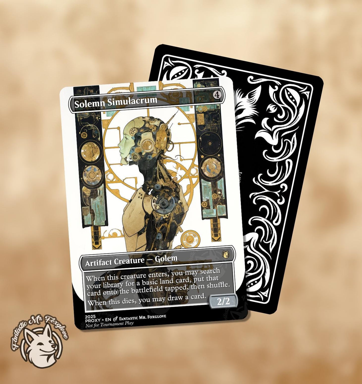 Solemn Simulacrum | Proxy Card — Choose Your Art!