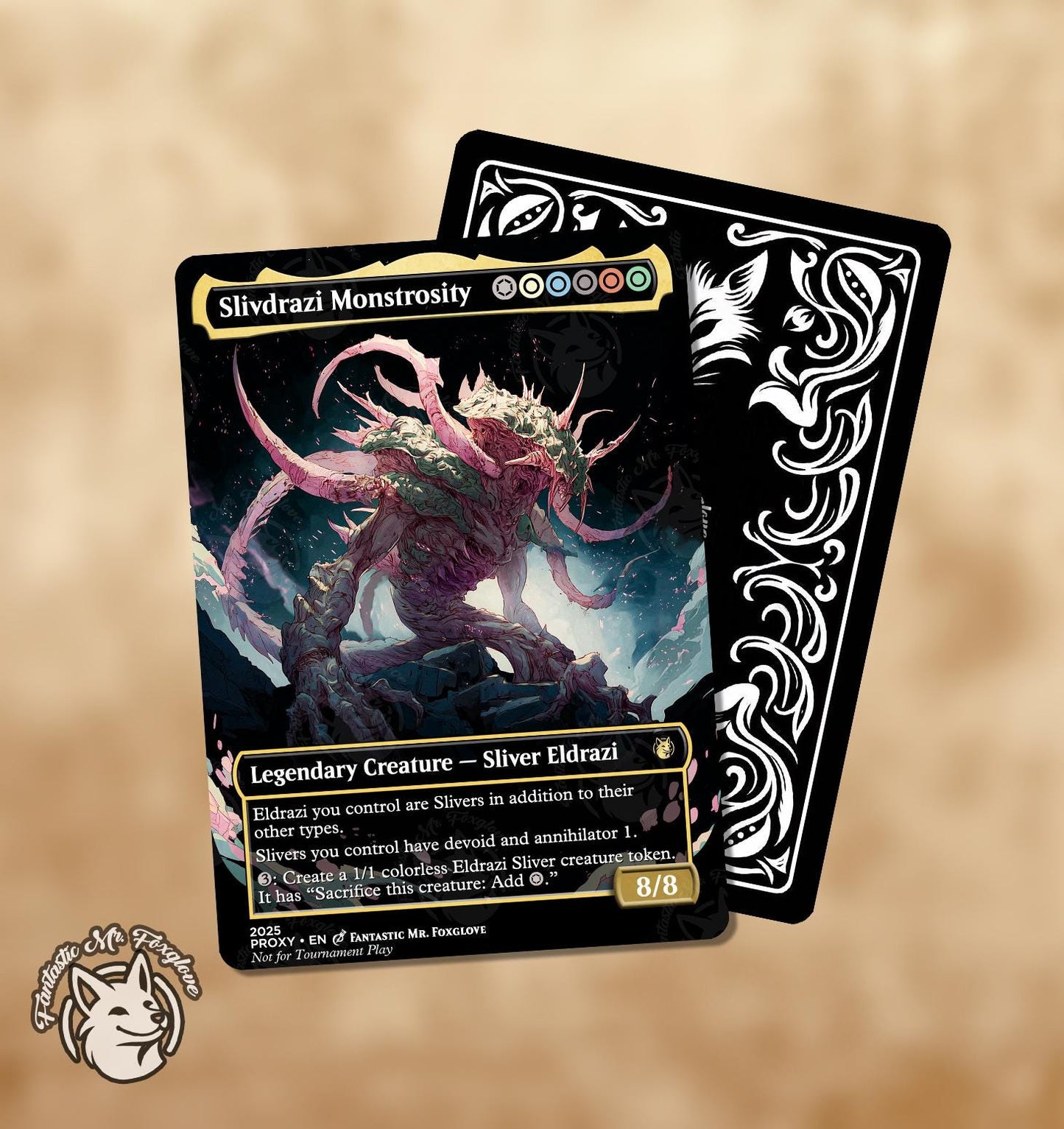7+ Sliver Legends | Proxy Cards — Sliver Queen, Sliver Overlord, The First Sliver, Sliver Legion, Hivelord, Gravemother, Slivdrazi