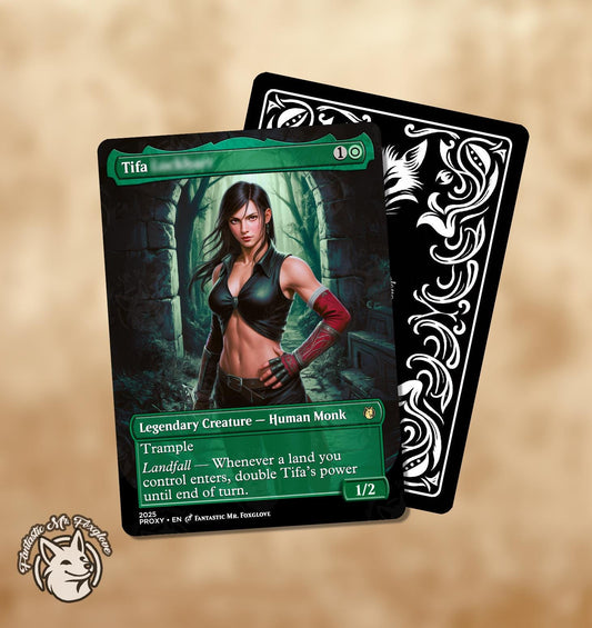 Tifa | Proxy Card — Choose Your Art! — FF Fantasy Series Card