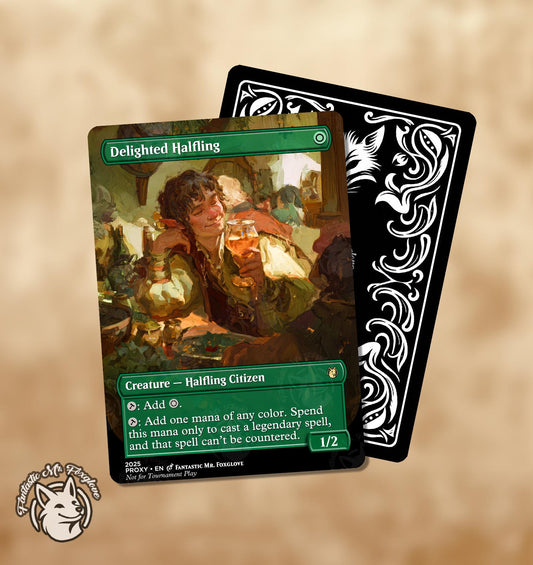 Delighted Halfling | Proxy Card