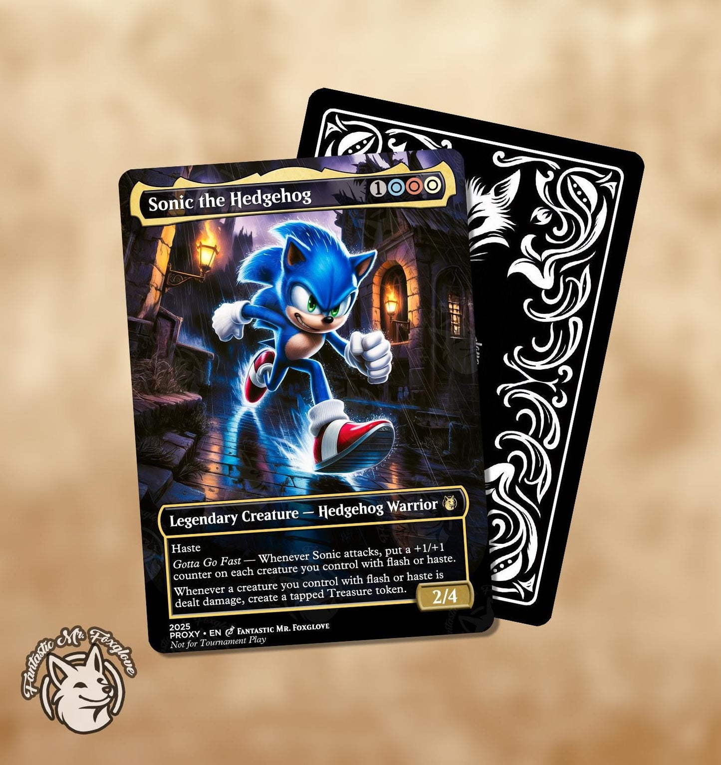 S0nic | Proxy Card — Choose from 2 Arts!
