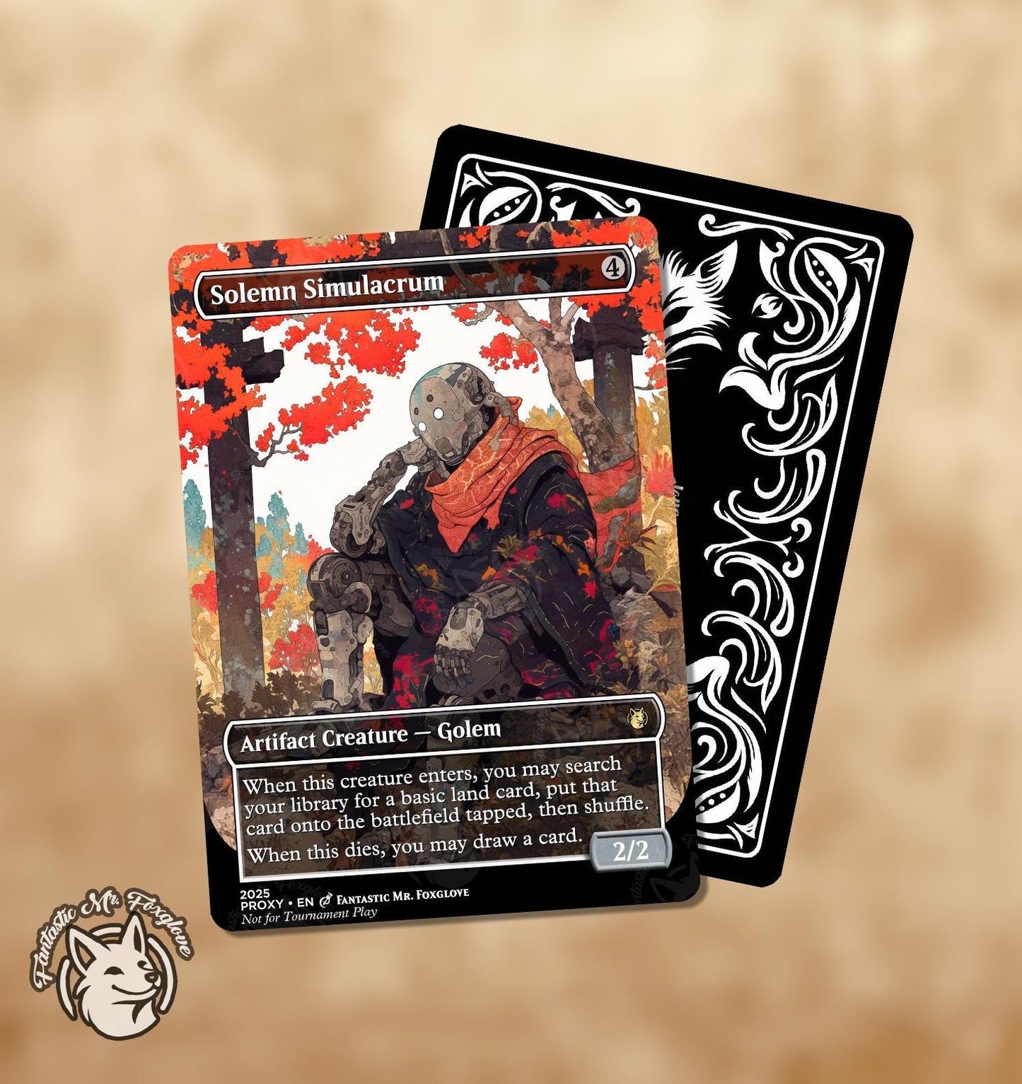 Solemn Simulacrum | Proxy Card — Choose Your Art!