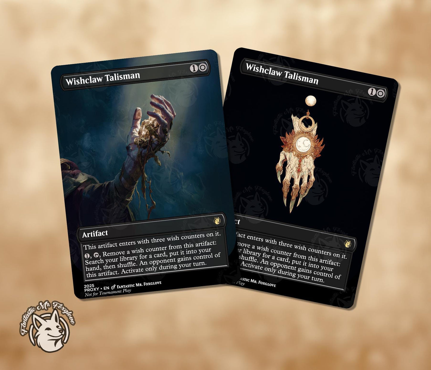 Wishclaw Talisman | Proxy Card — Choose Your Art!
