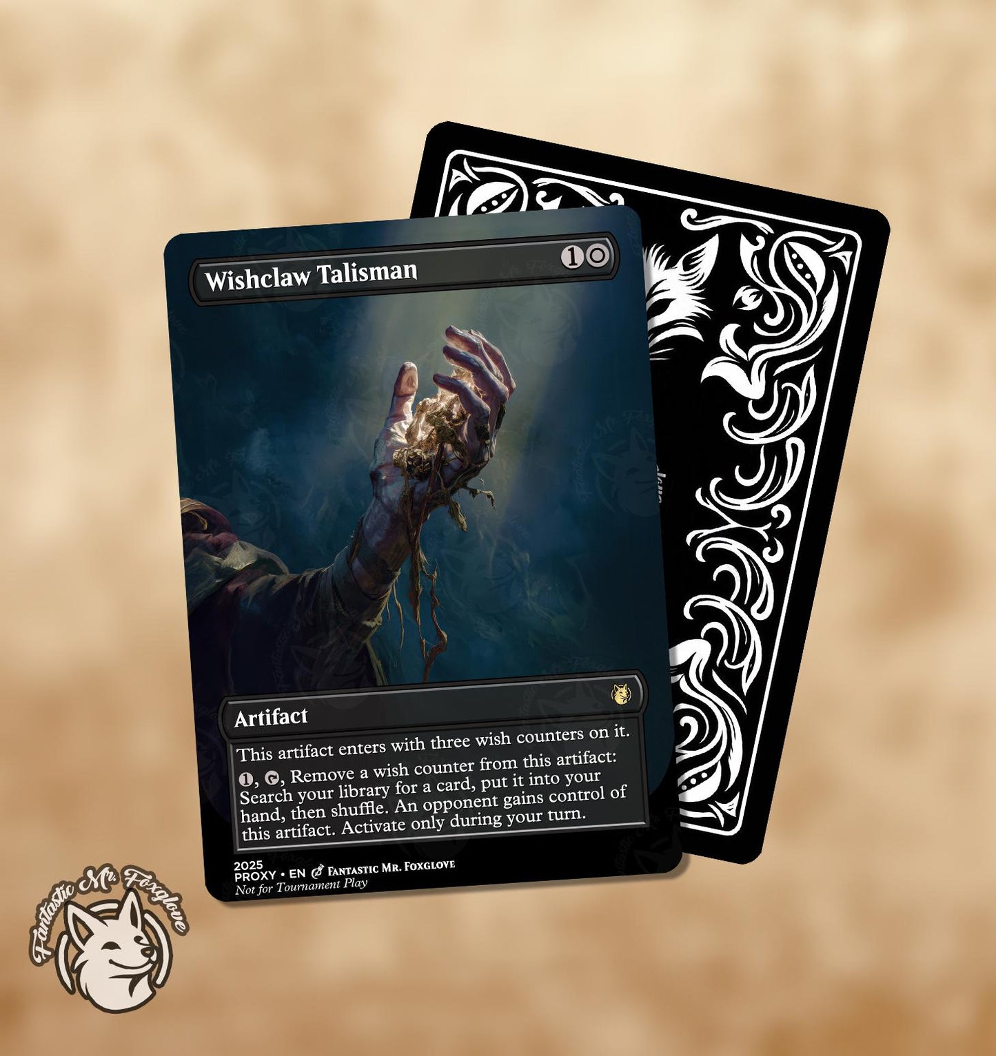 Wishclaw Talisman | Proxy Card — Choose Your Art!