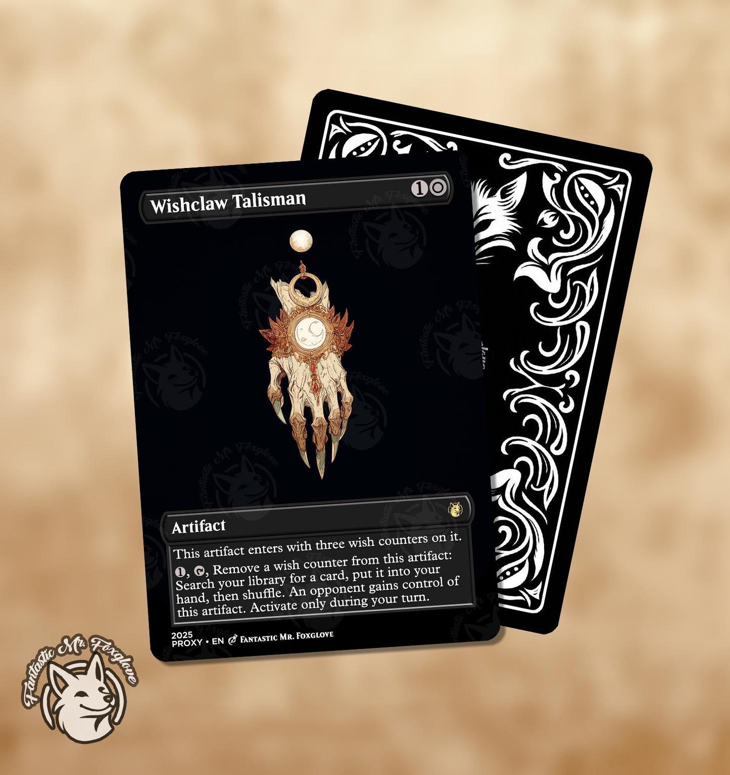 Wishclaw Talisman | Proxy Card — Choose Your Art!