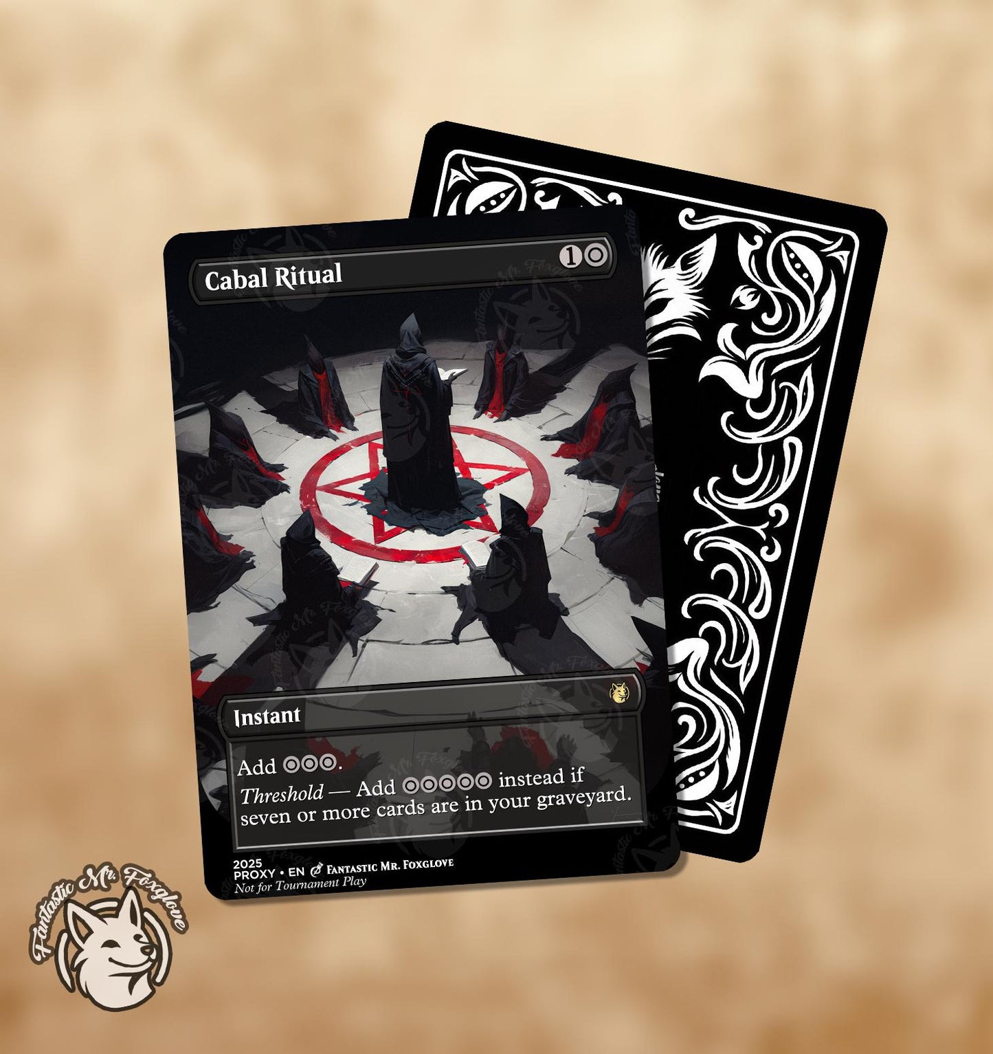 Cabal Ritual | Proxy Card — Choose Your Art!