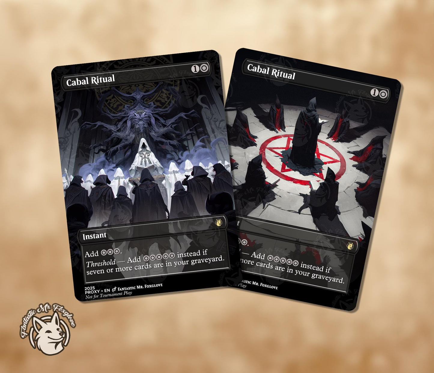 Cabal Ritual | Proxy Card — Choose Your Art!