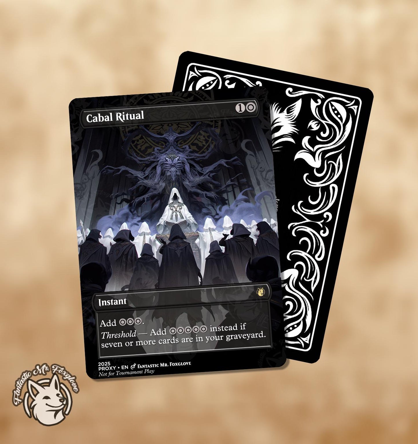 Cabal Ritual | Proxy Card — Choose Your Art!