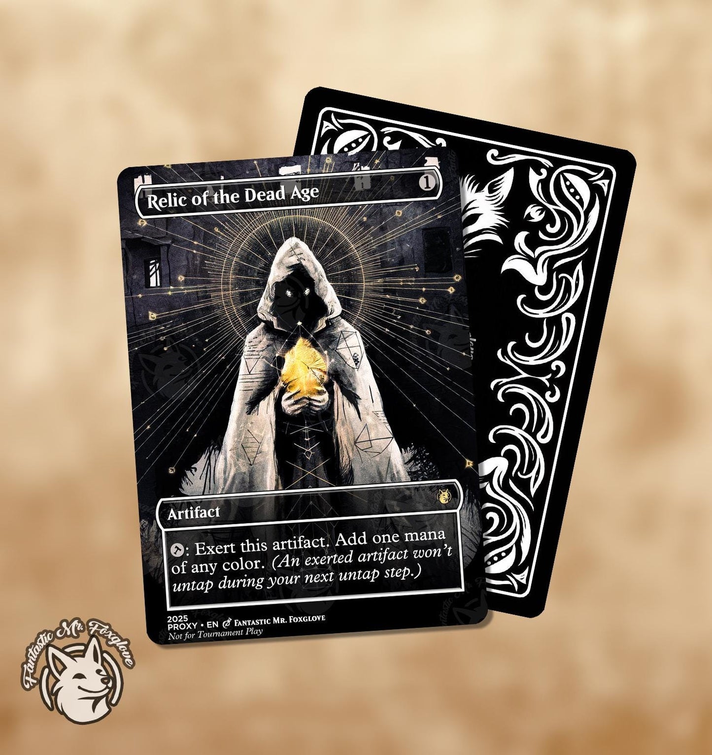 3 Custom Artifacts | CUSTOM-Designed Proxy Cards Perfect For Cube — Designed by Us, **NOT Legal in Any Official Format**