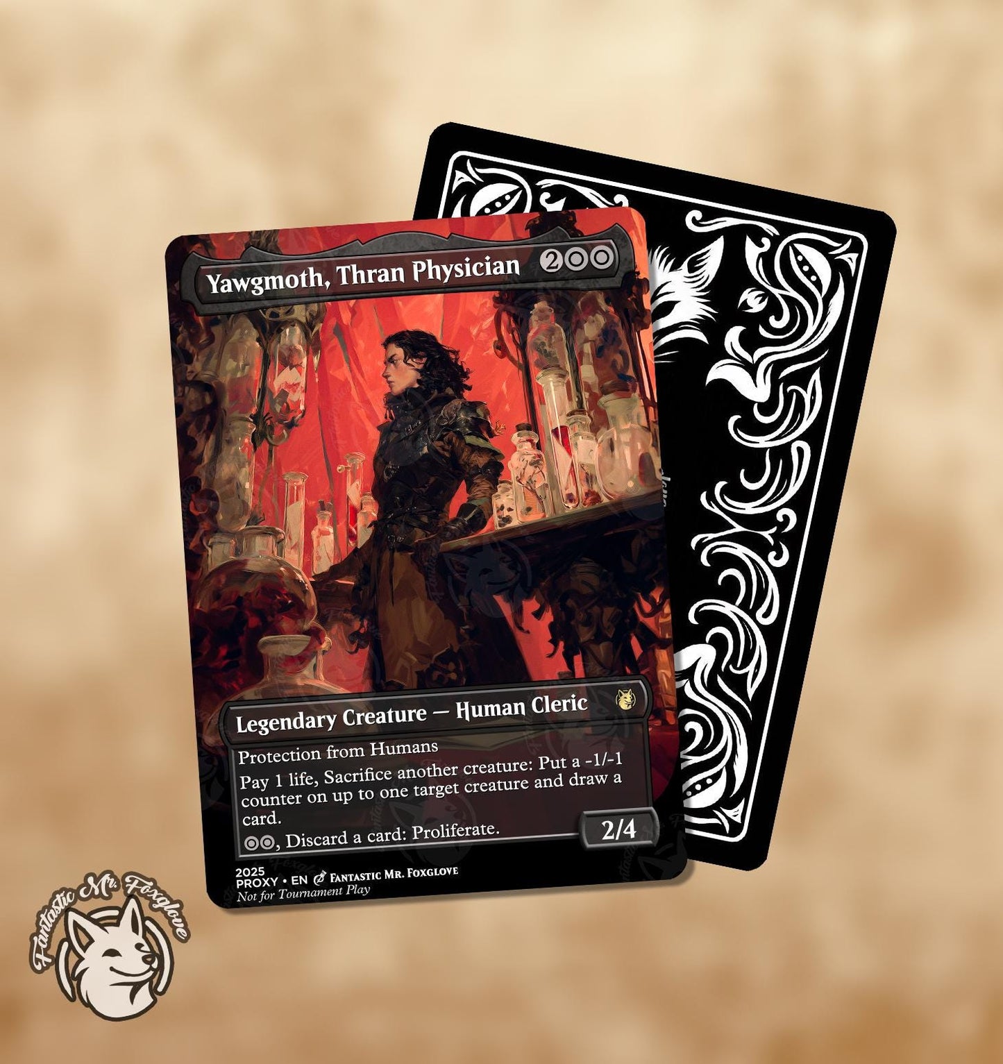 Yawgmoth, Thran Physician | Proxy Card