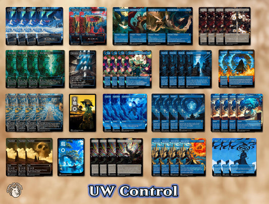 UW Control Legacy Proxy Deck | 75 Proxy Cards for Playtesting — Fun, Competitive, Ready-to-Play Deck!