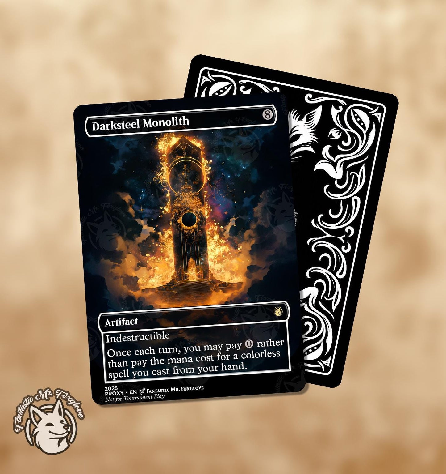 Darksteel Monolith | Proxy Card