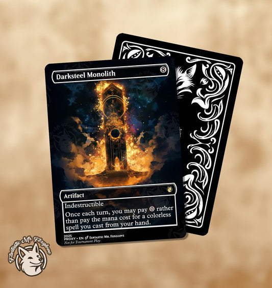 Darksteel Monolith | Proxy Card