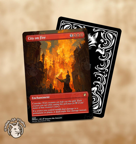 City on Fire | Proxy Card