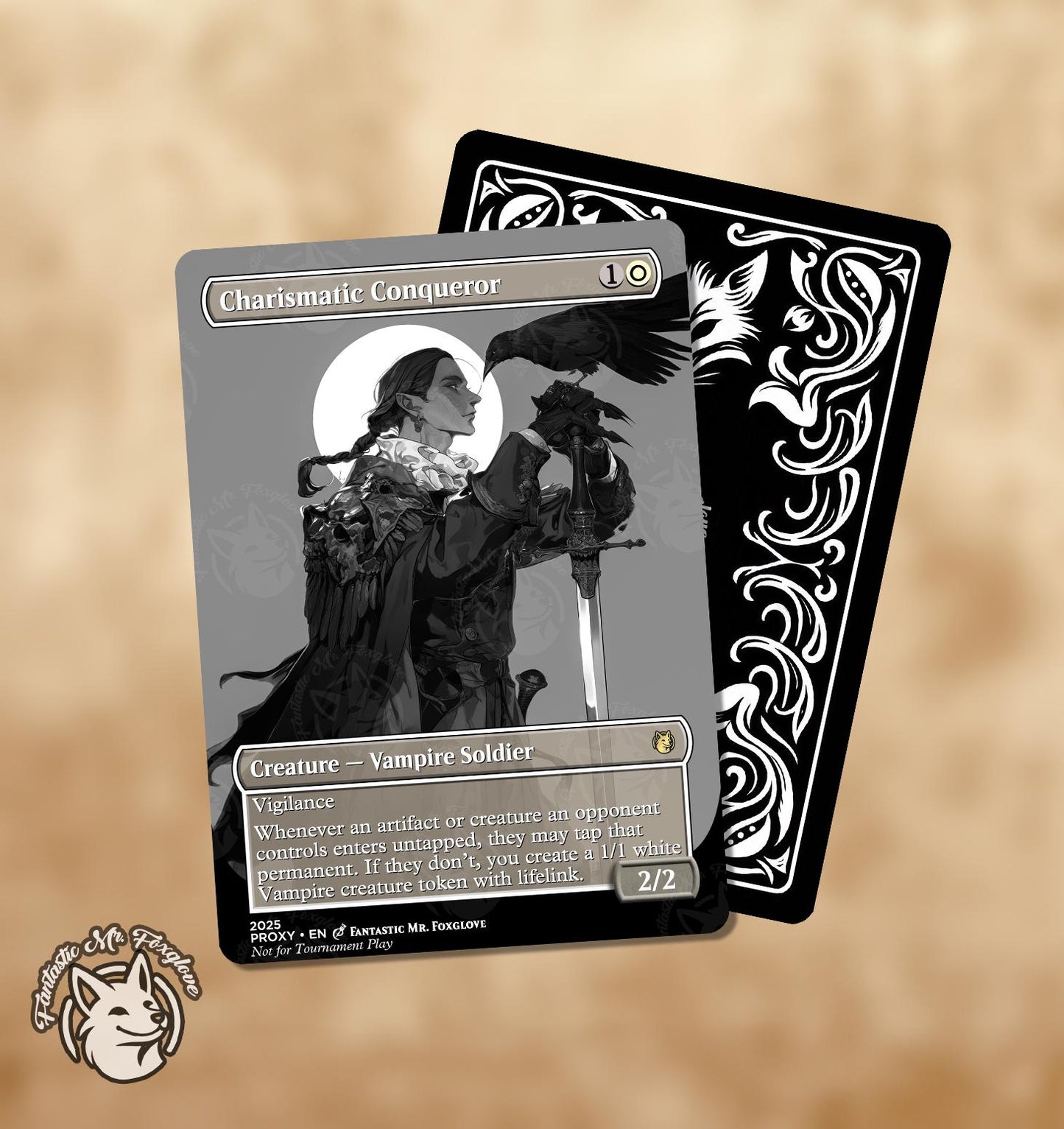 Charismatic Conqueror | Proxy Card — Choose Your Art!
