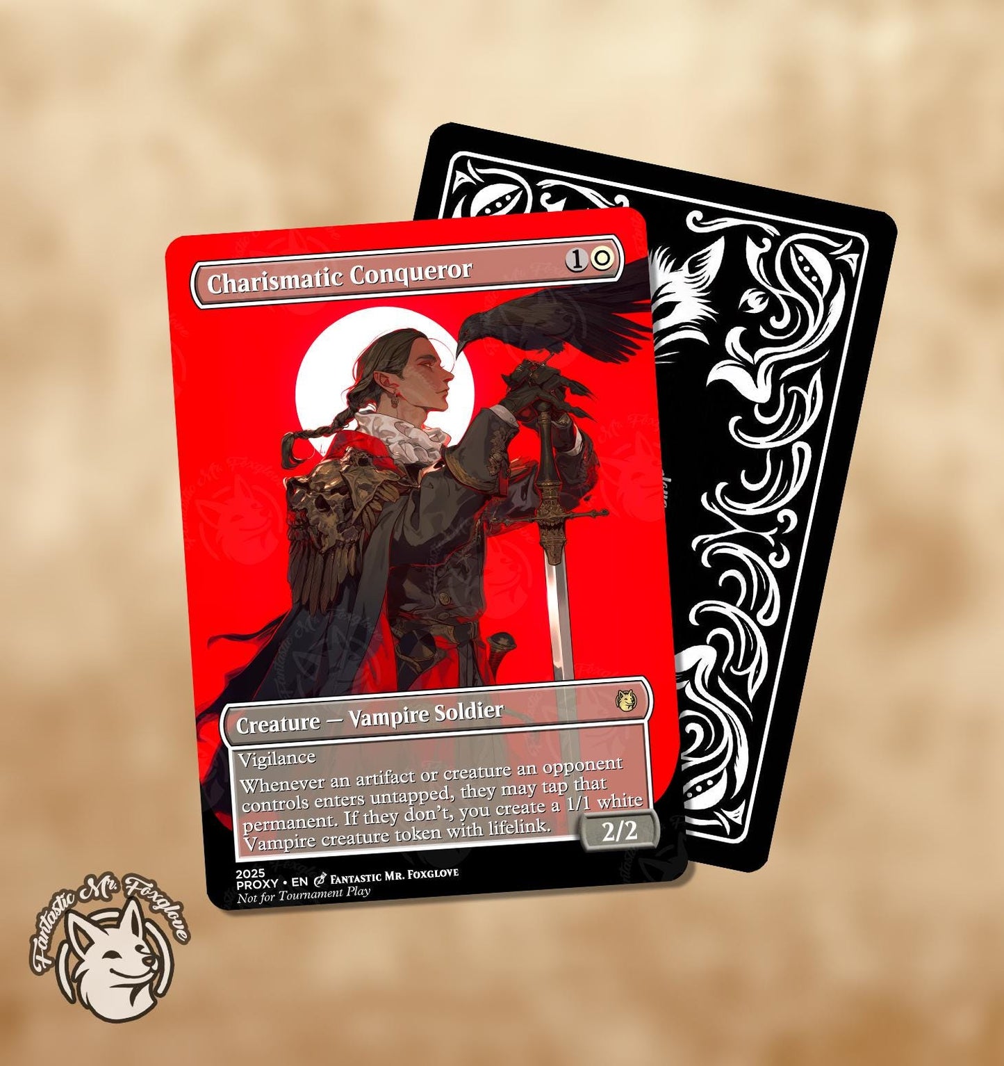 Charismatic Conqueror | Proxy Card — Choose Your Art!