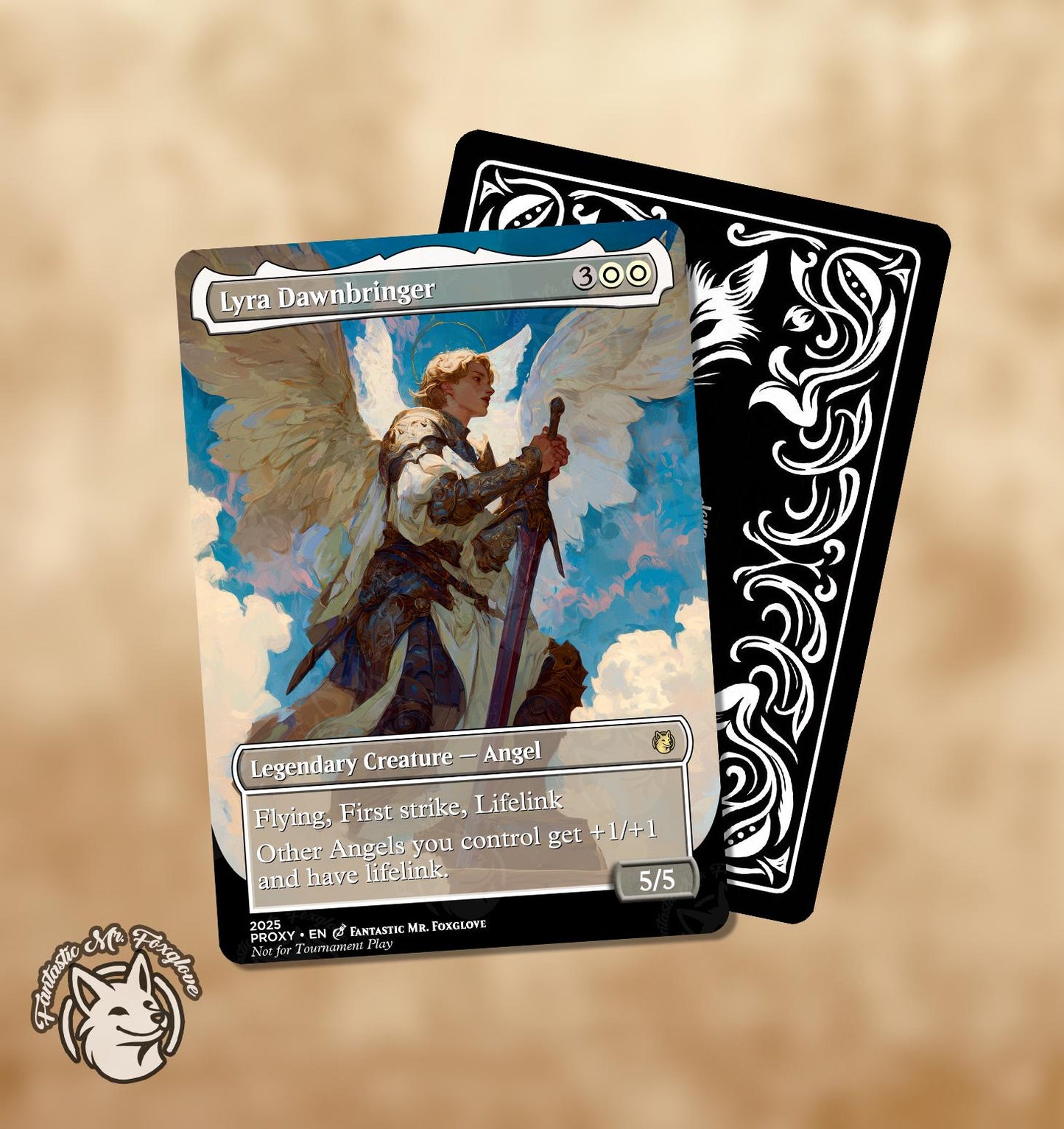 Lyra Dawnbringer | Proxy Card
